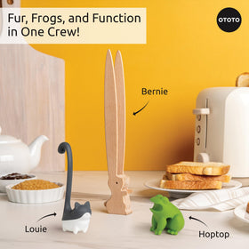 OTOTO BPA-free materials ensure safe cooking with the Prep Pals trio