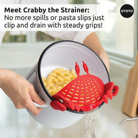 OTOTO Prep Pals Nessie ladle handles hot liquids confidently