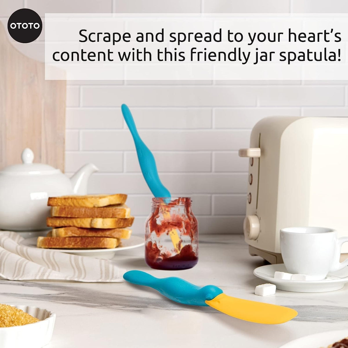 OTOTO Splatypus crepe spreader distributes batter evenly