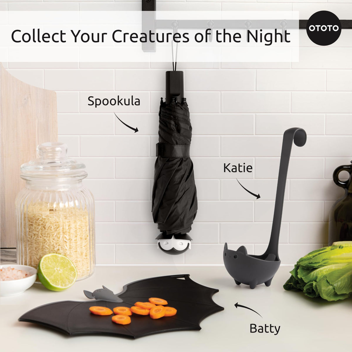 OTOTO spooky gifts kitchen set ready for unique Halloween gifting
