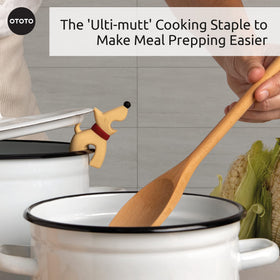OTOTO spoon rest on counter stops drips and reduces kitchen mess