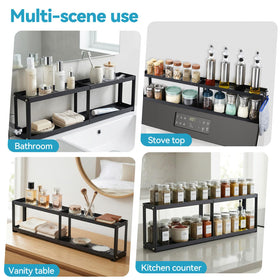 OTraki kitchen organizer maximizes storage while keeping items within easy reach