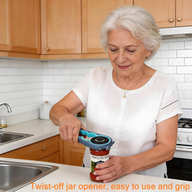 Otstar ergonomic lever-action design reduces effort for seniors.