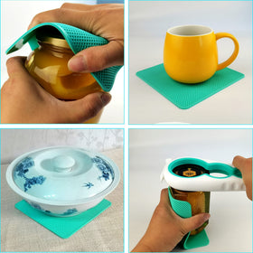 Otstar lever-action jar opener adds leverage for tight seals with ease.