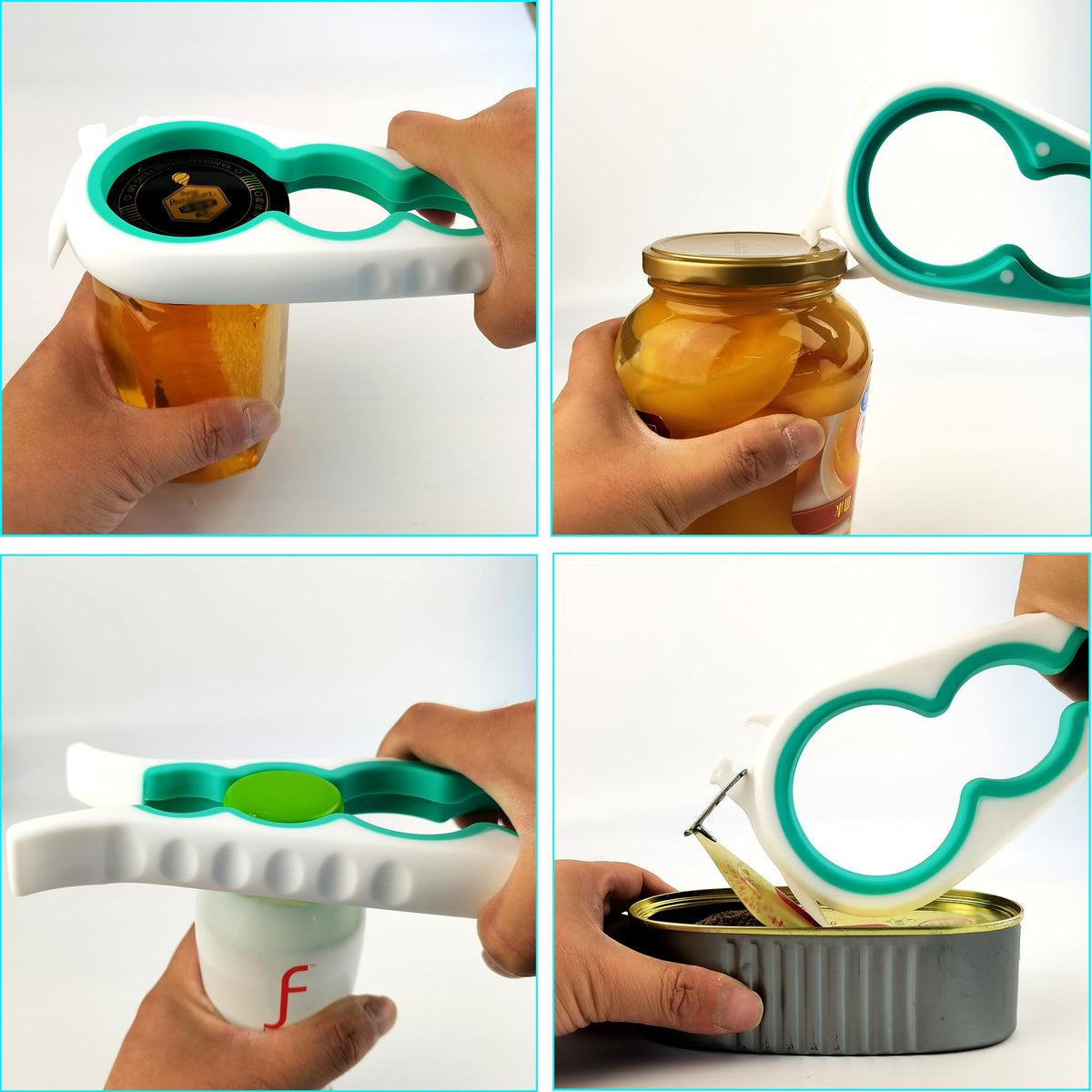 Otstar ring-pull can tab opener quickly removes pull tabs without bending nails.