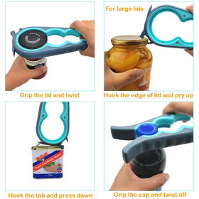 Otstar waiter’s corkscrew opener ready for bottle access.