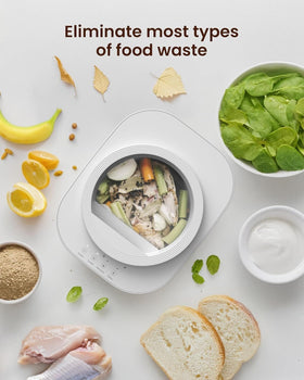 Ouaken easy touch interface simplifies selecting Crush, Ferment, or Clean modes.