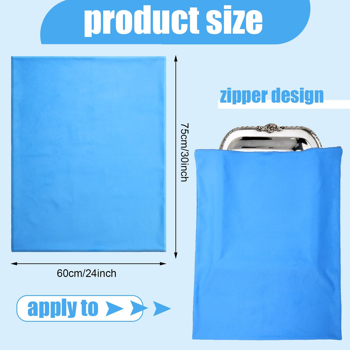 Oudain anti-tarnish fabric bag protecting jewelry from tarnish during daily use.