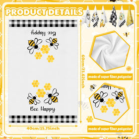 Oudain 40x60 cm towels offer generous coverage for hands and dishes.