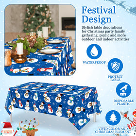 Oudain tablecloth border detail adds festive trim to tables