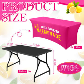 Oudain tablecloth stretch spandex detail close-up showing durable material for indoor or outdoor use.