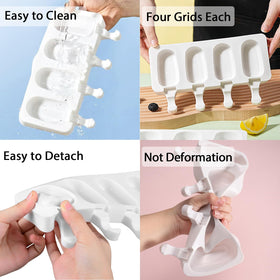 Ouddy Life silicone molds fold flat for easy cleaning.