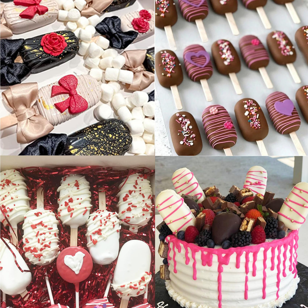 Ouddy Life molds suitable for oven or freezer use for versatile desserts.
