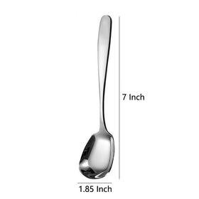 OULIGET 7inch-spoons-handle-curve offers comfortable grip for scooping