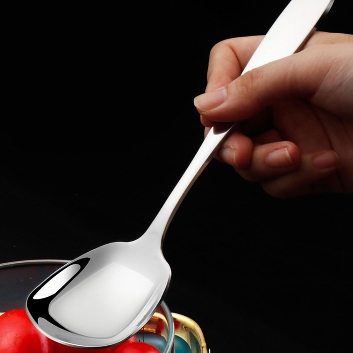 OULIGET-heavy-stainless-steel-spoons sturdy for everyday dining