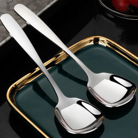 OULIGET korean-style-square-sugar-spoon precise sweetness for tea