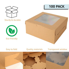 Oungy four-hole inserts for varying cupcake sizes, stable packaging