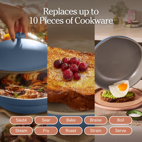 Our Place Always Pan 2.0 reaches 450°F for stovetop to oven versatility