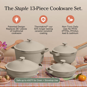 Our Place Always Pan 2.0 self-basting lid for moisture retention