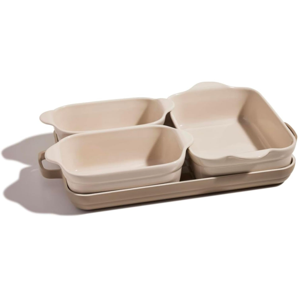 Our Place ceramic griddle pan cooks on the stovetop for even browning