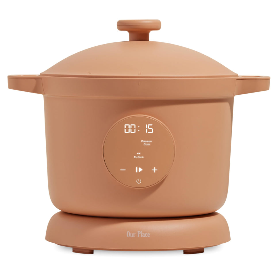 Our Place Dream Cooker 6 Qt inner pot showing easy release and even heating