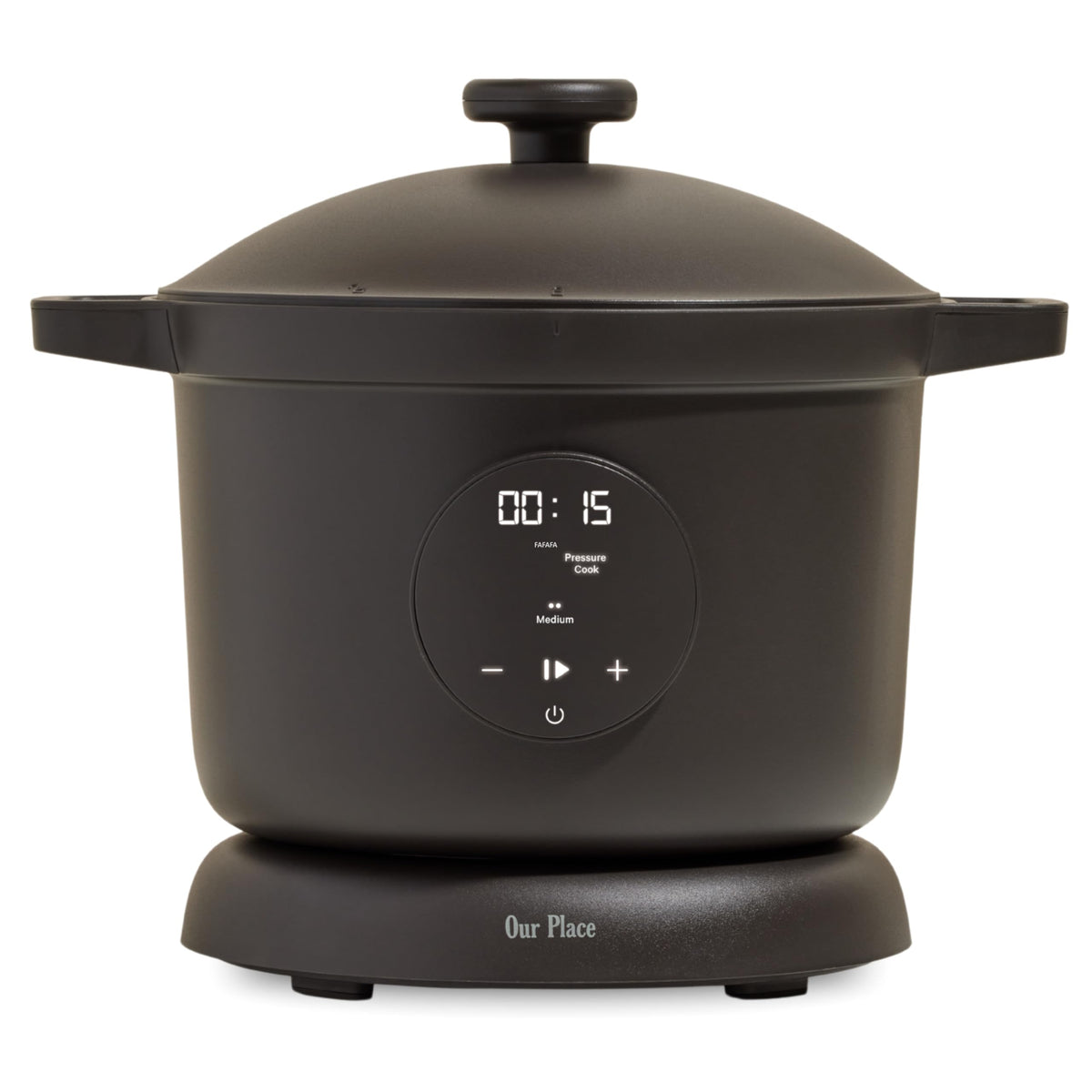 Our Place Dream Cooker outer shell on the counter, ready for weeknight meals.