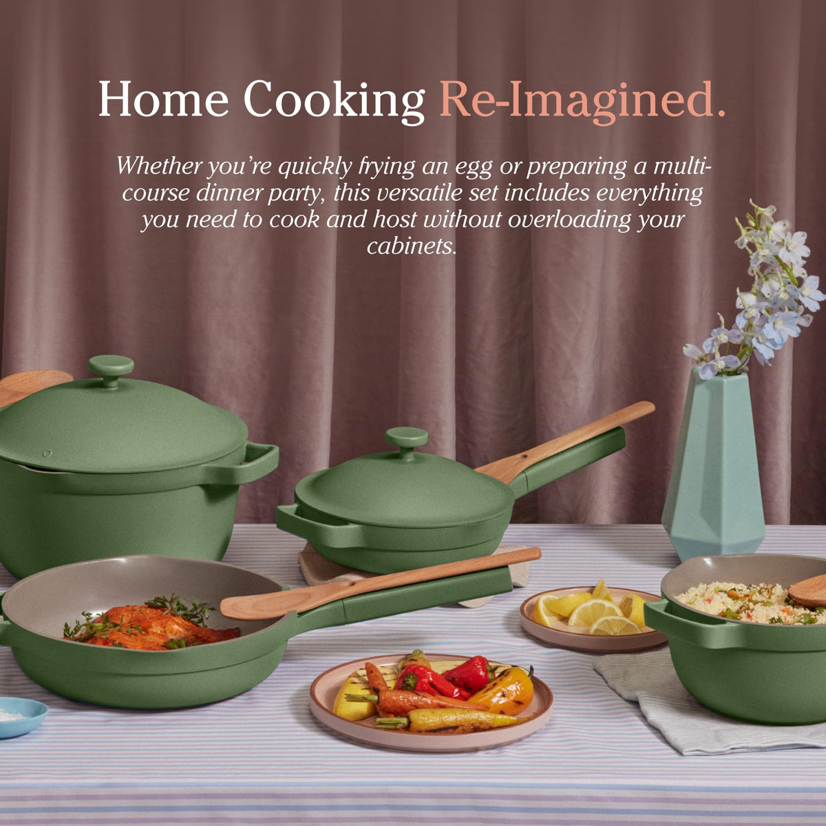 Our Place induction-compatible ceramic nonstick for versatile heating