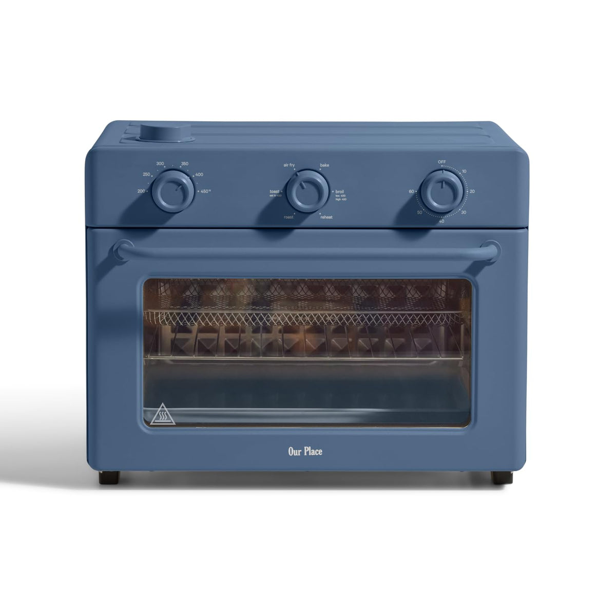 Our Place Large Wonder Oven front view showing compact countertop presence