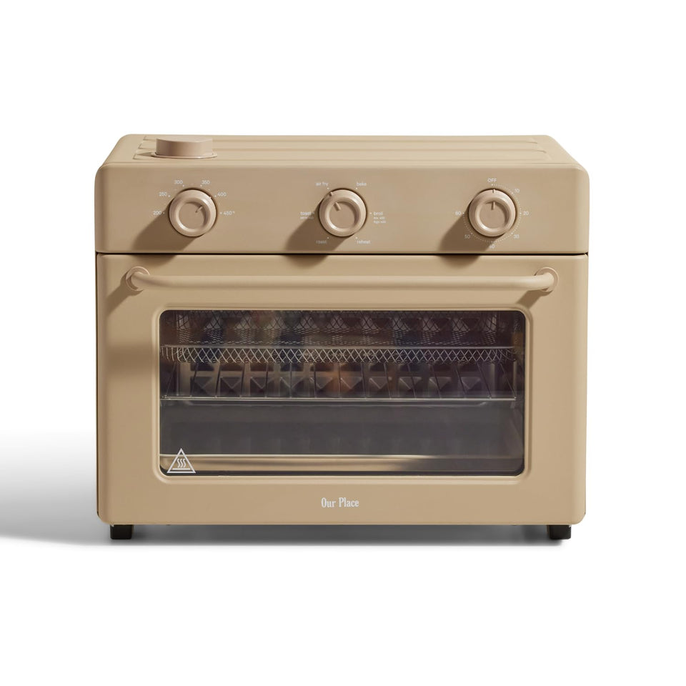 Our Place Large Wonder Oven inside view showing spacious 30L capacity for family meals.