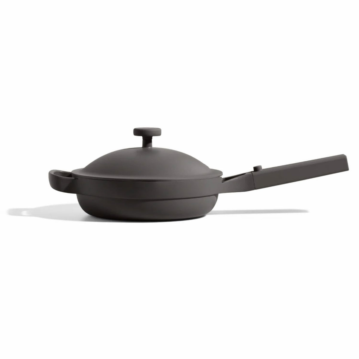 Our Place Mini Always Pan interior shows ceramic nonstick coating for easy cooking