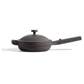 Our Place Mini Always Pan interior shows ceramic nonstick coating for easy cooking