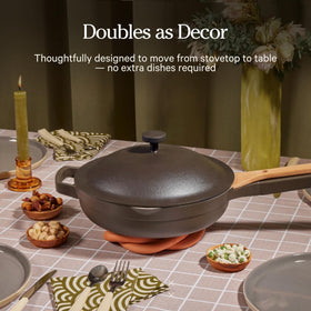 Our Place Mini Always Pan nesting design saves kitchen space