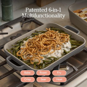 Our Place Mini Griddle Pan with easy-grip handles for confident cooking