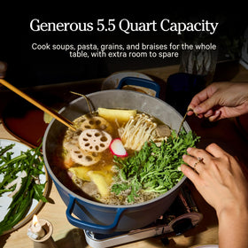 Our Place Perfect Pot excels at braising and simmering flavors.