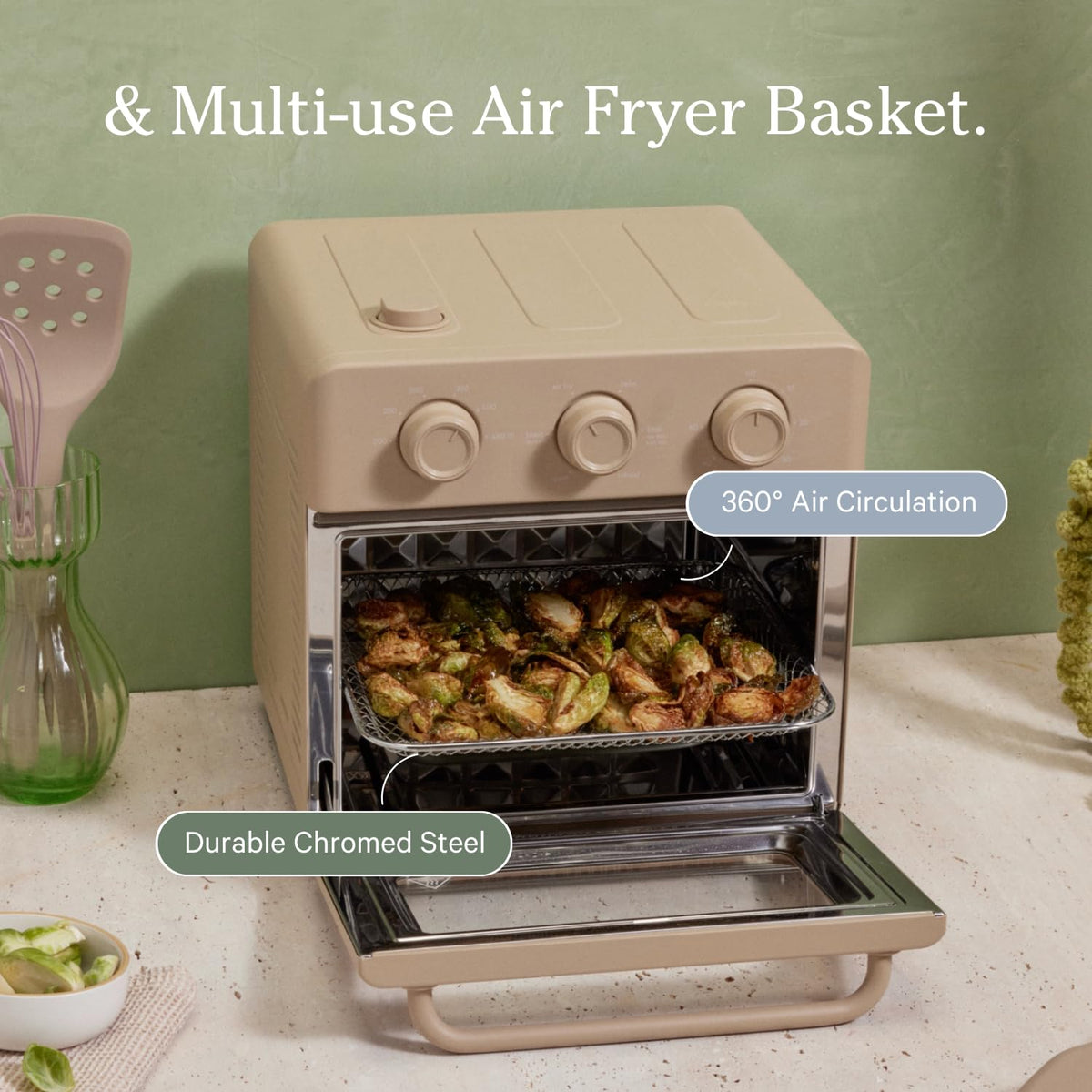 Our Place Wonder Oven eco-friendly materials emphasize sustainability without sacrificing durability.