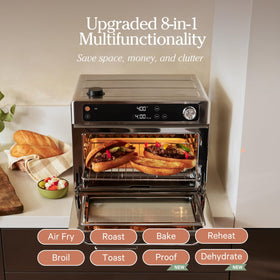 Our Place Wonder Oven Pro 360° convection ensures even browning and crisp textures