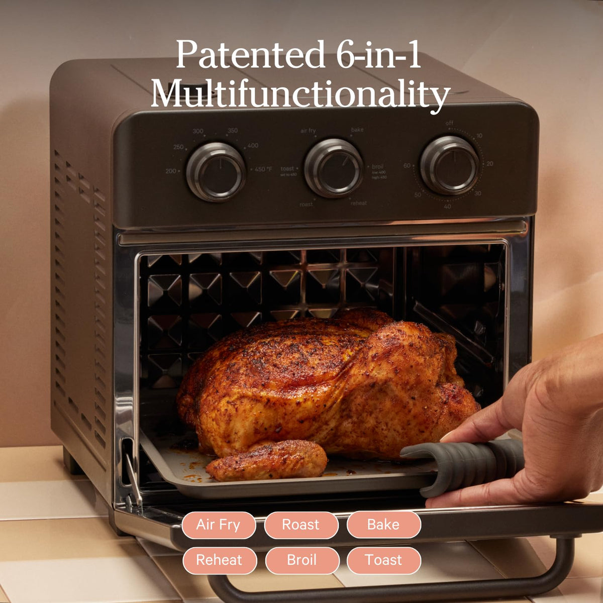 Our Place Wonder Oven seamless fit ensures consistent cooking with the Wonder Oven.
