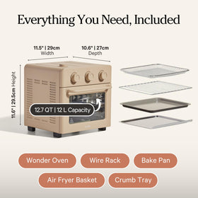 Our Place Wonder Oven emphasizes space-saving countertop design for kitchens.