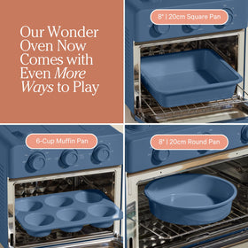 Our Place Wonder Oven square pan provides versatile bakeware for casseroles and desserts