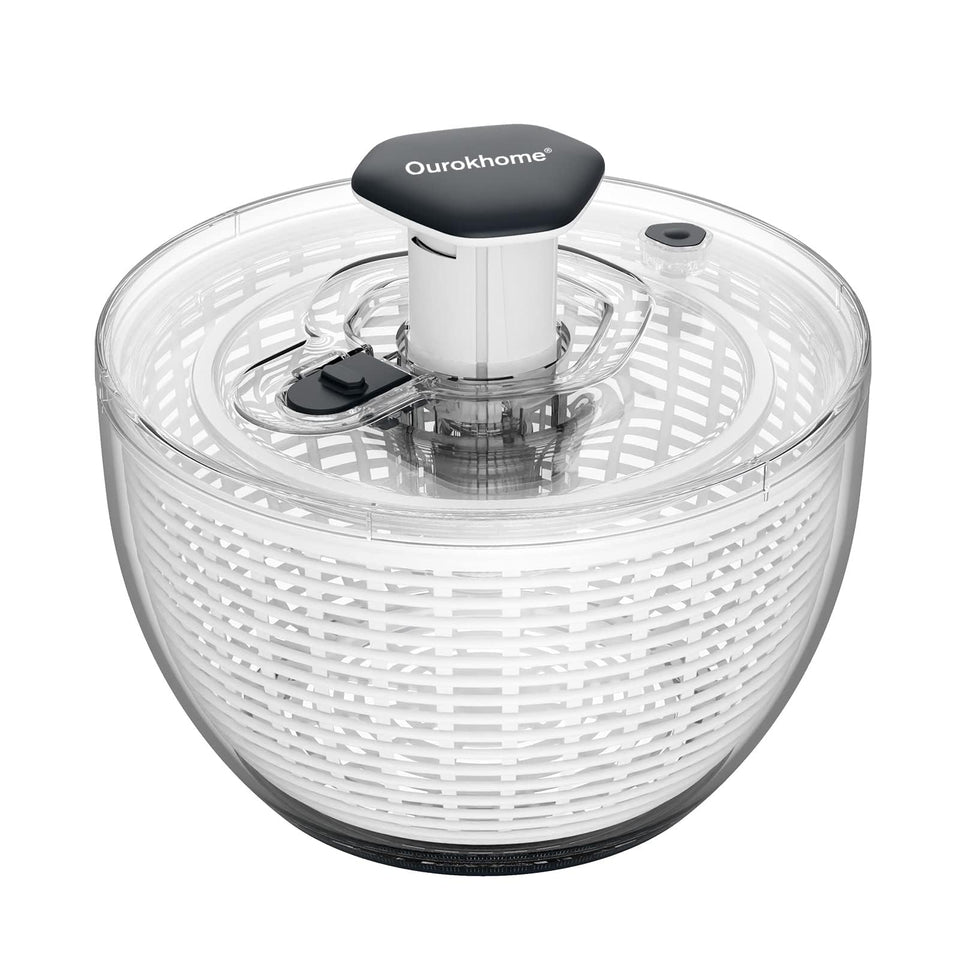 Ourokhome 6.3 QT salad spinner bowl ready for family greens and batch washing