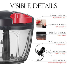 Ourokhome 650ml bowl ready for compact kitchen tasks.
