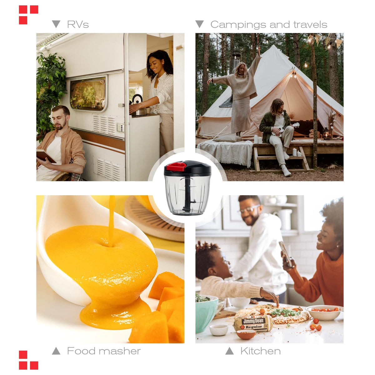 Ourokhome compact kitchen appliance for easy storage