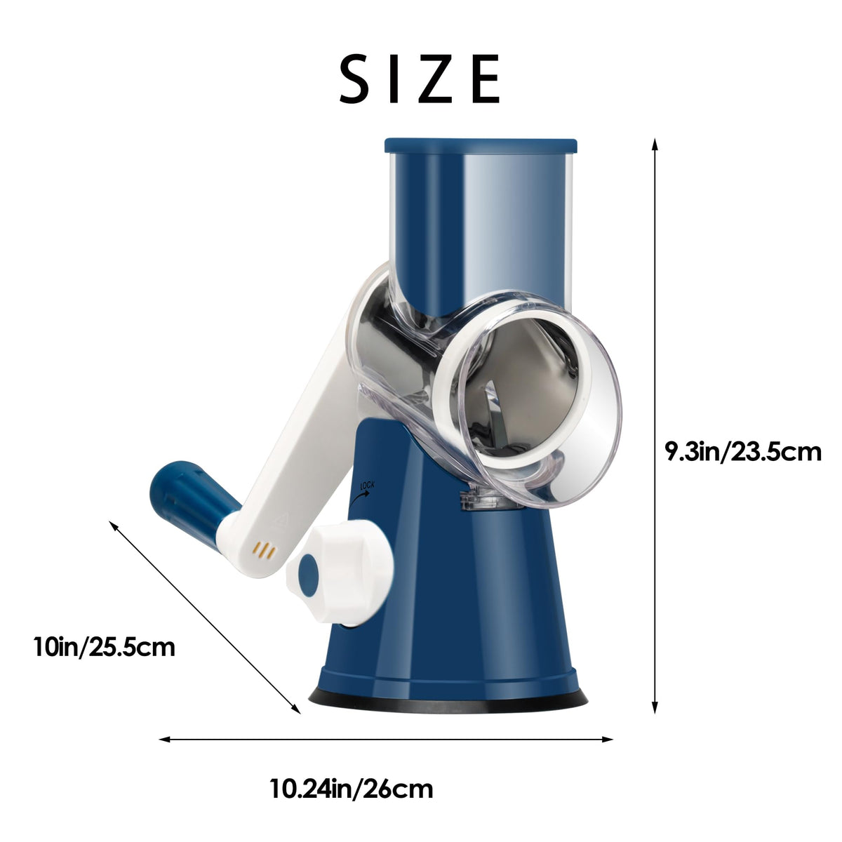 Ourokhome dark blue finish adds stylish appeal to any kitchen.