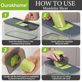 Ourokhome detachable pusher for easy refills and cleaning.