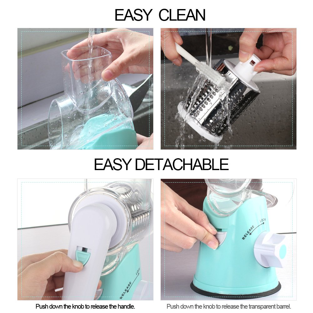 Ourokhome easy crank operation for steady shredding