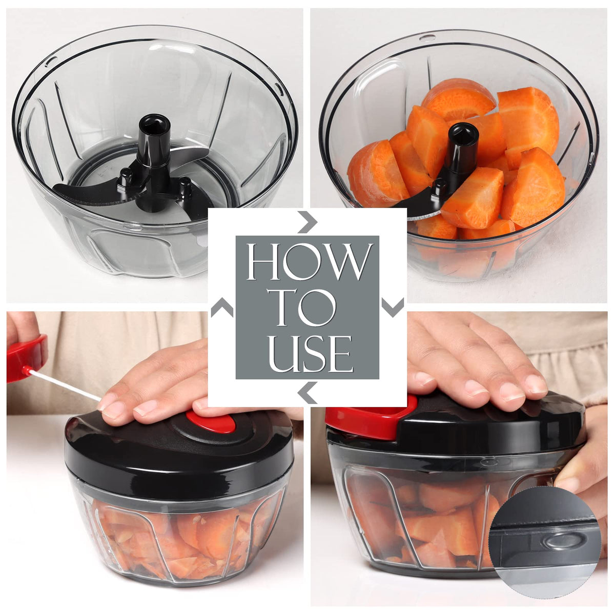 Ourokhome fruits and nuts chopped smoothly for snacks or recipes.