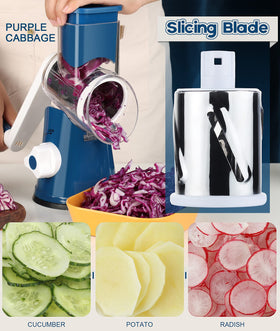 Ourokhome blades assembly close-up shows three versatile cutting options.