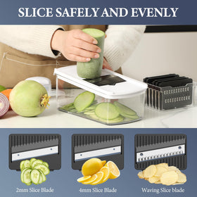 Ourokhome hand safety guard protects fingers during slicing