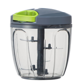Ourokhome manual food processor bowl for compact, quick chopping of vegetables.