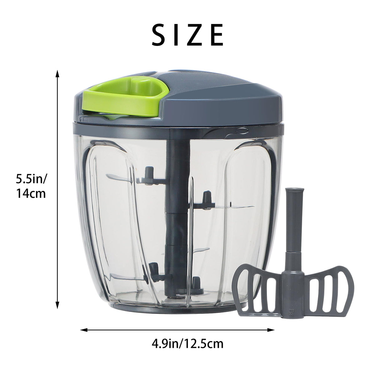 Ourokhome-ready dish creates versatile results for salsa, pesto, or guacamole.